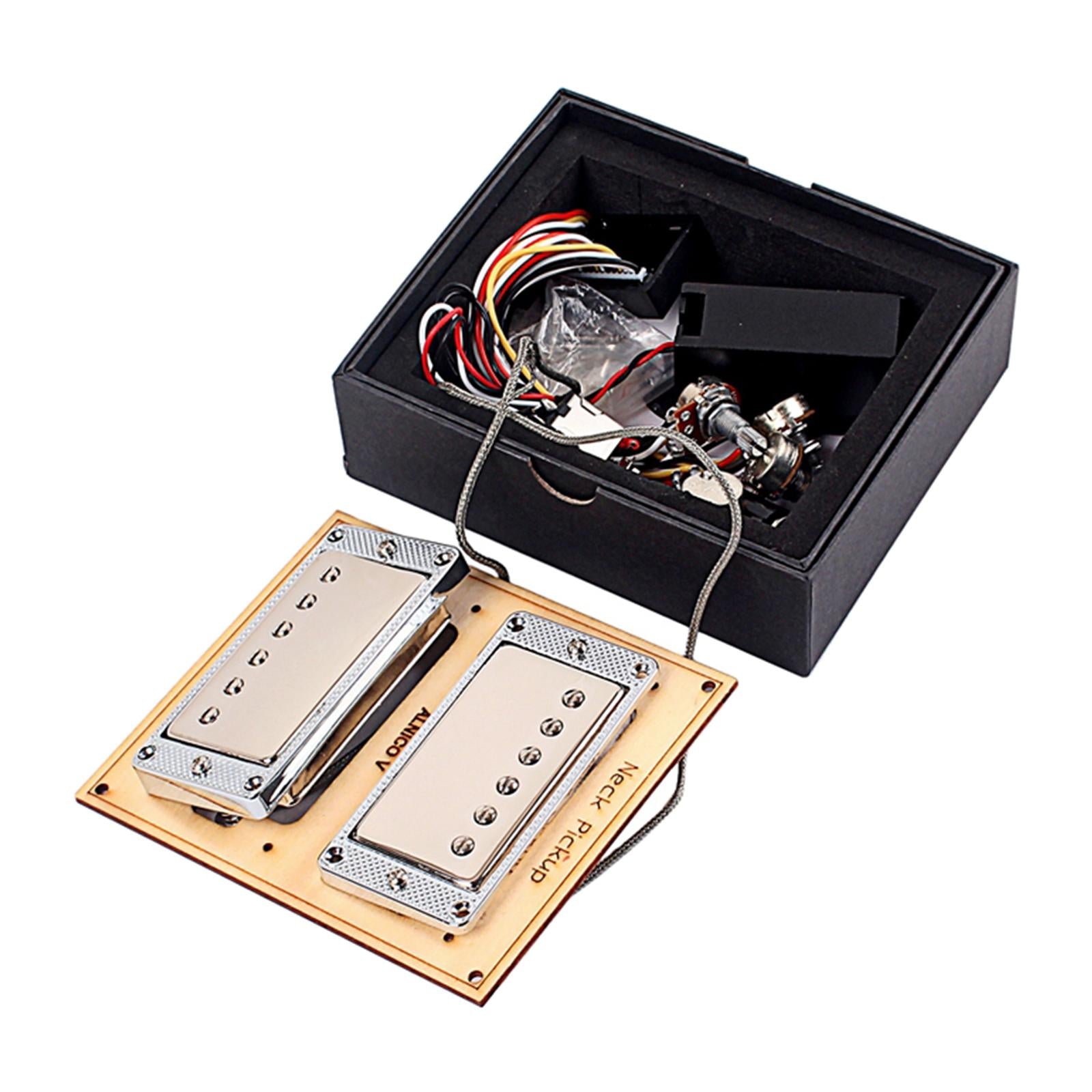 Silver Classic Pickups QUICK CONNECT Set For LP Guitars Musical Instrument