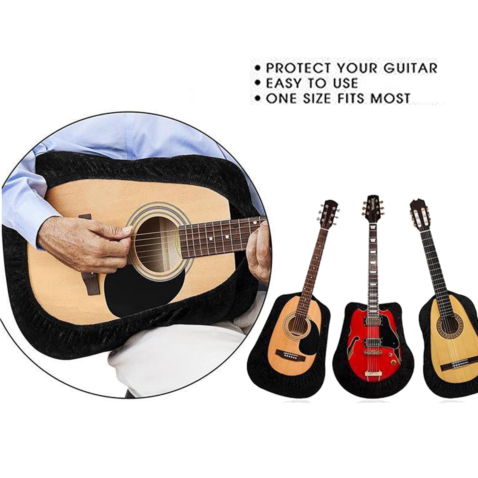 Universal Elastic Guitar Dust Cover Protective Sleeve Acoustic Classical