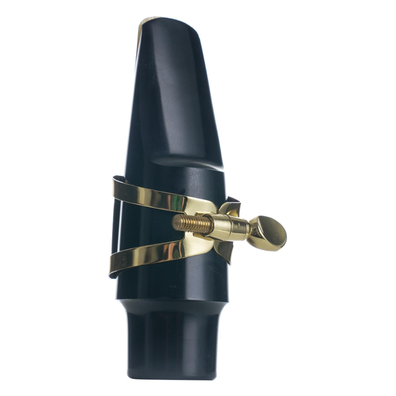 Prof Gold Plated Saxophone Sax Mouthpiece Zinc Alloy Ligature Tenor