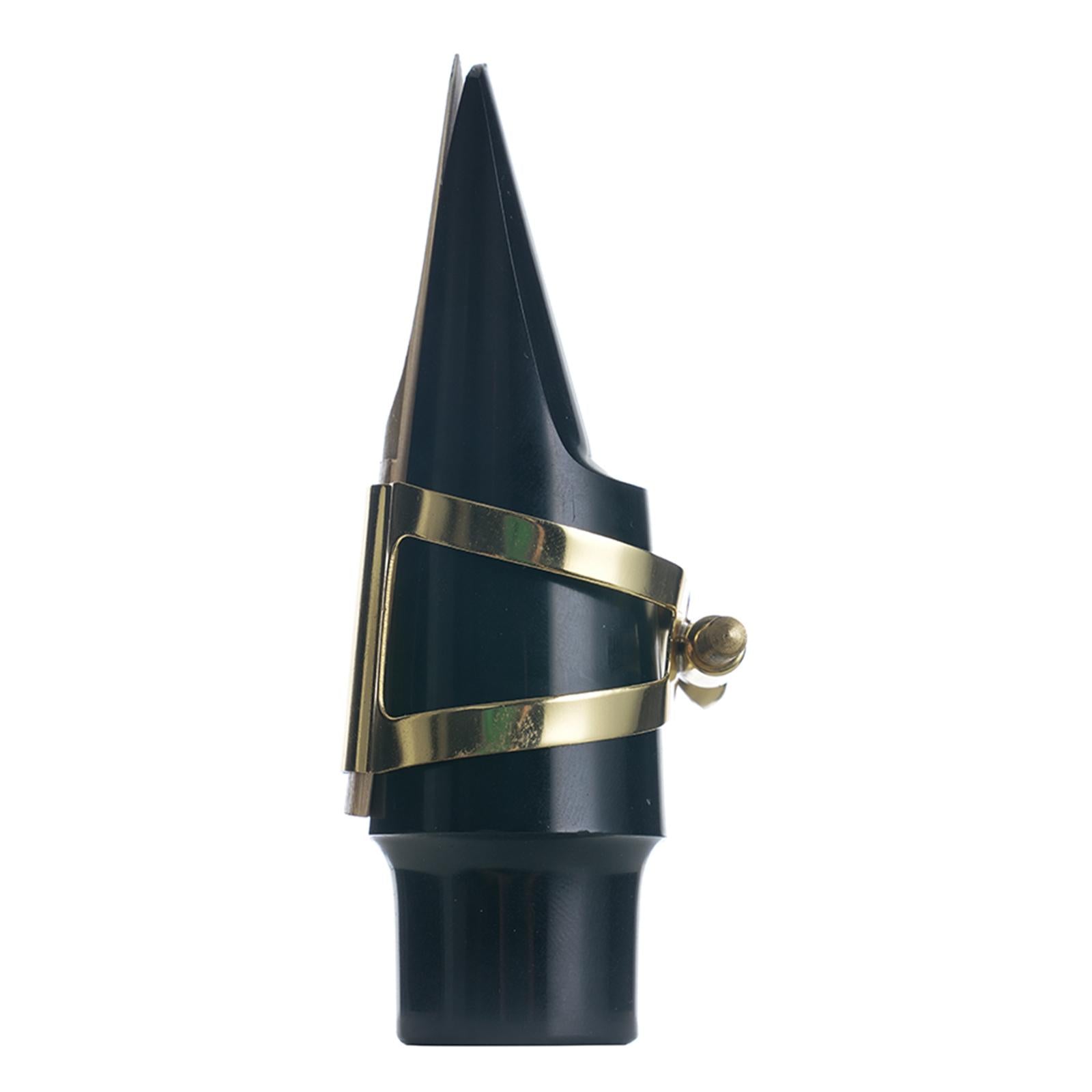 Prof Gold Plated Saxophone Sax Mouthpiece Zinc Alloy Ligature Alto 1 Screw