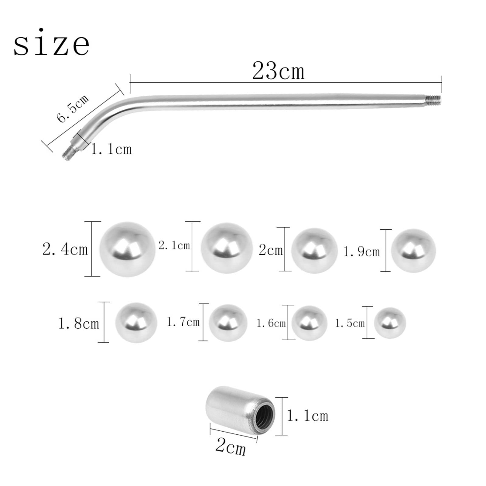 1pc Stainless Saxophone Dent Rods Neck Repair Sax Instrument Maintain Kit