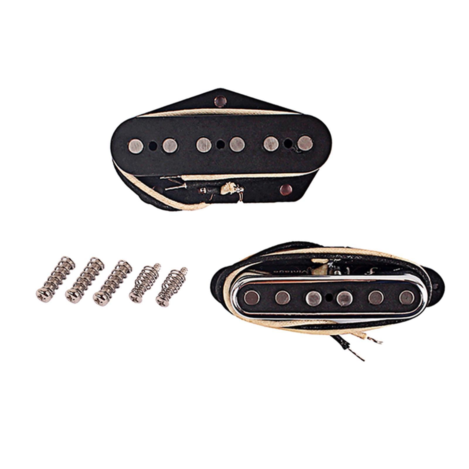 Single Coil Guitar Pickup Set T-Style Electric Guitar Parts Accessories
