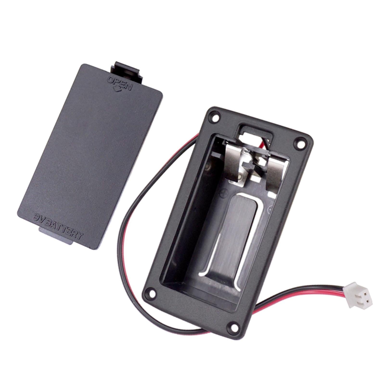 ABS 9V Battery Holder/Case/Box Compartment Cover Case Guitar & Bass
