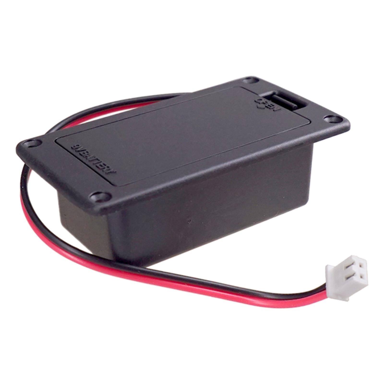ABS 9V Battery Holder/Case/Box Compartment Cover Case Guitar & Bass