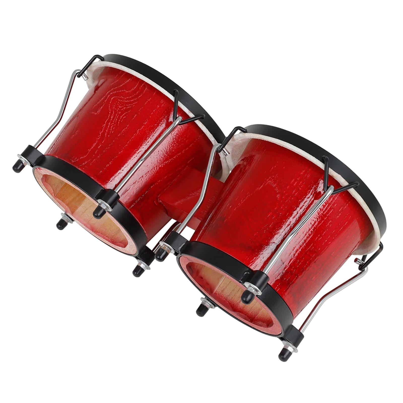 African Bongo Drum for School Children Drummer Lovers Musical Toys Gifts