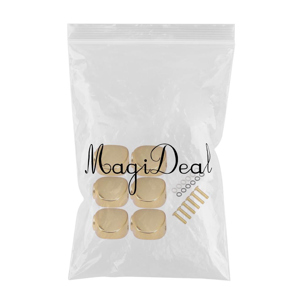 Guitar Tuning Pegs Cap Tuners Machine Head Replacement Buttons Knobs style 1
