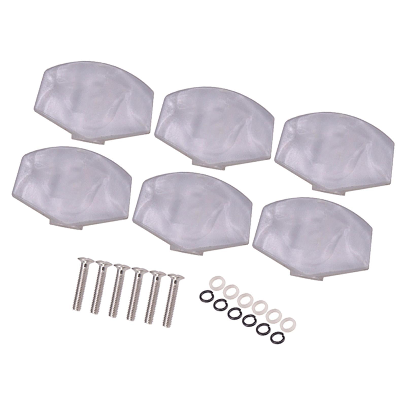 Guitar Tuning Pegs Cap Tuners Machine Head Replacement Buttons Knobs style 4