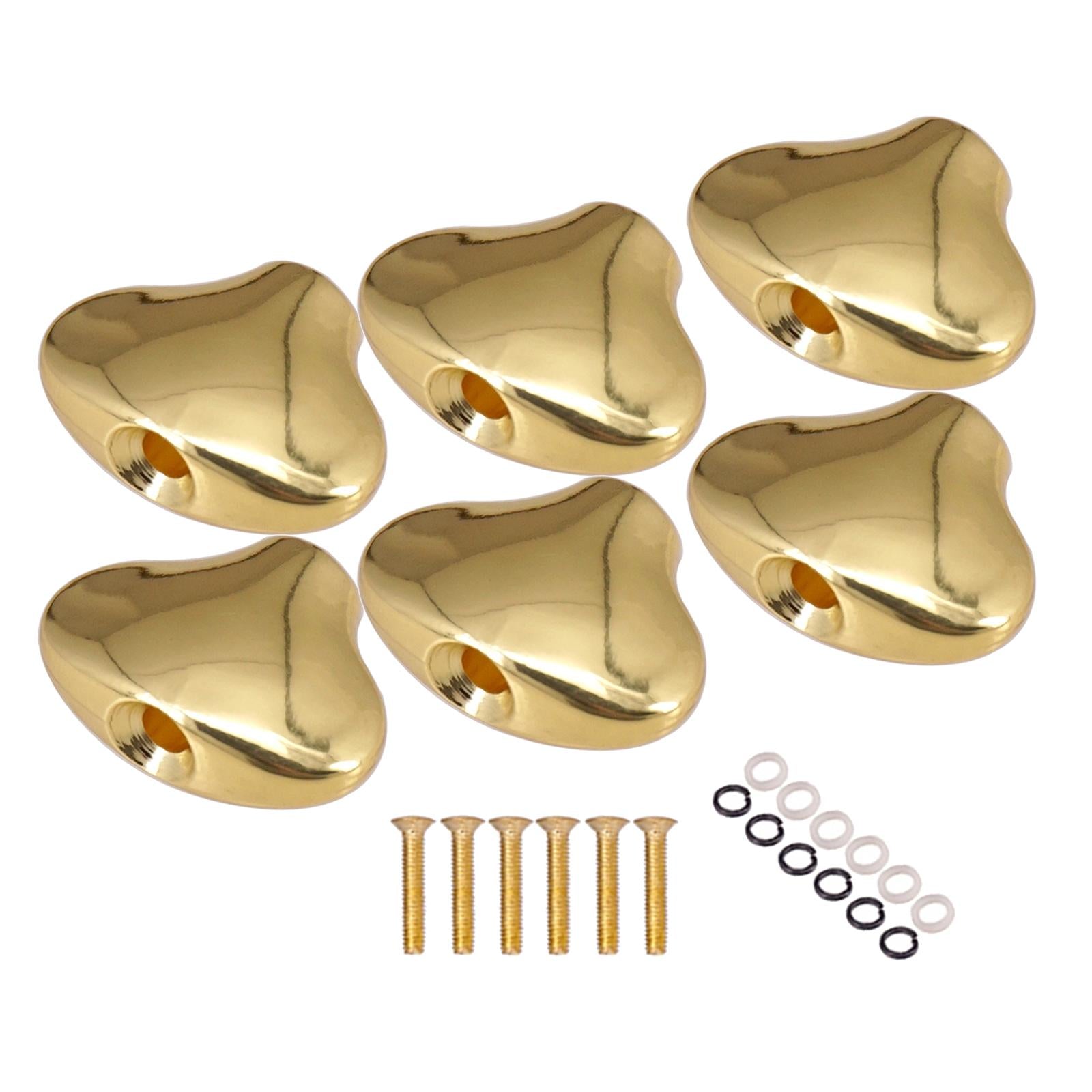 Guitar Tuning Pegs Cap Tuners Machine Head Replacement Buttons Knobs style 5