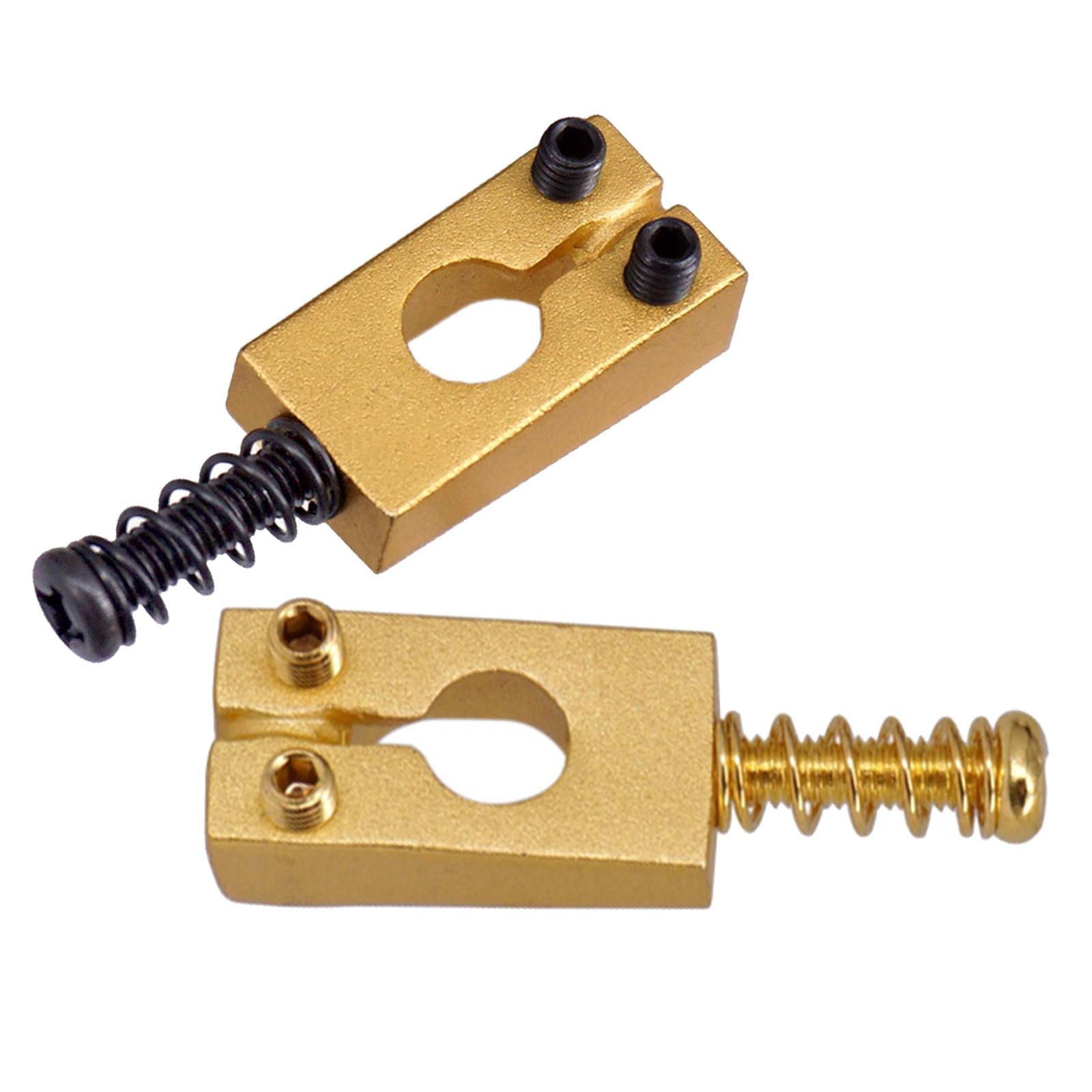 Set of 6 Brass Golden Guitar Bridge Saddles fit for ST Electric Guitar Parts gplden