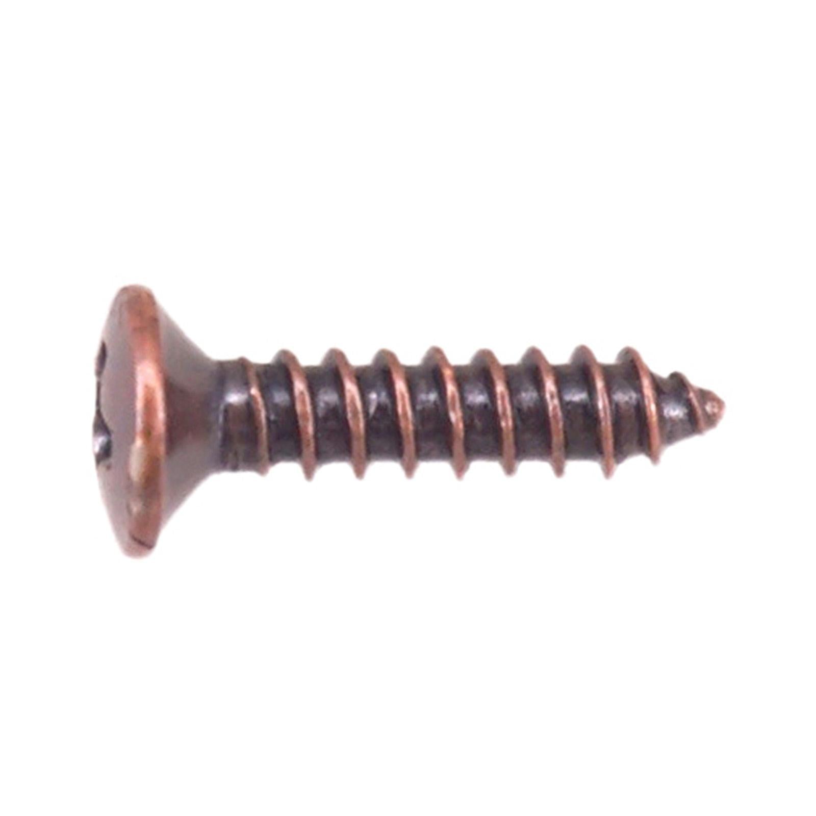 50x Pickguard Mounting Screws for ST SQ Replacement Parts Copper 2.5x12mm