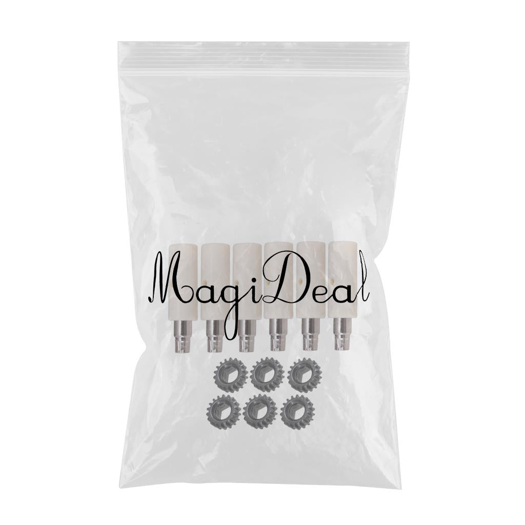 6Pcs Guitar Tuning Pegs Tuners Machine Heads Gear and Pins Parts Style2