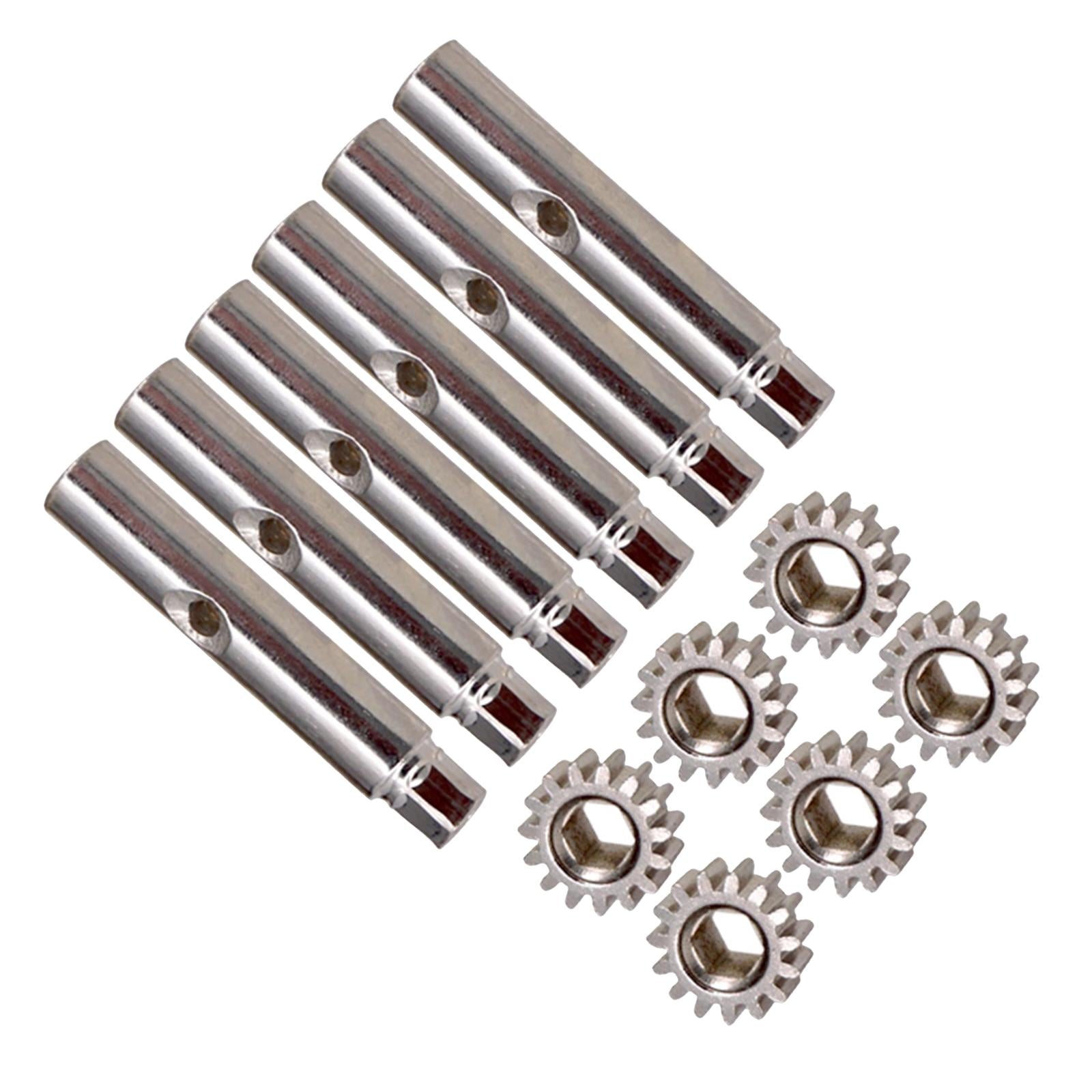 6Pcs Guitar Tuning Pegs Tuners Machine Heads Gear and Pins Parts Style4