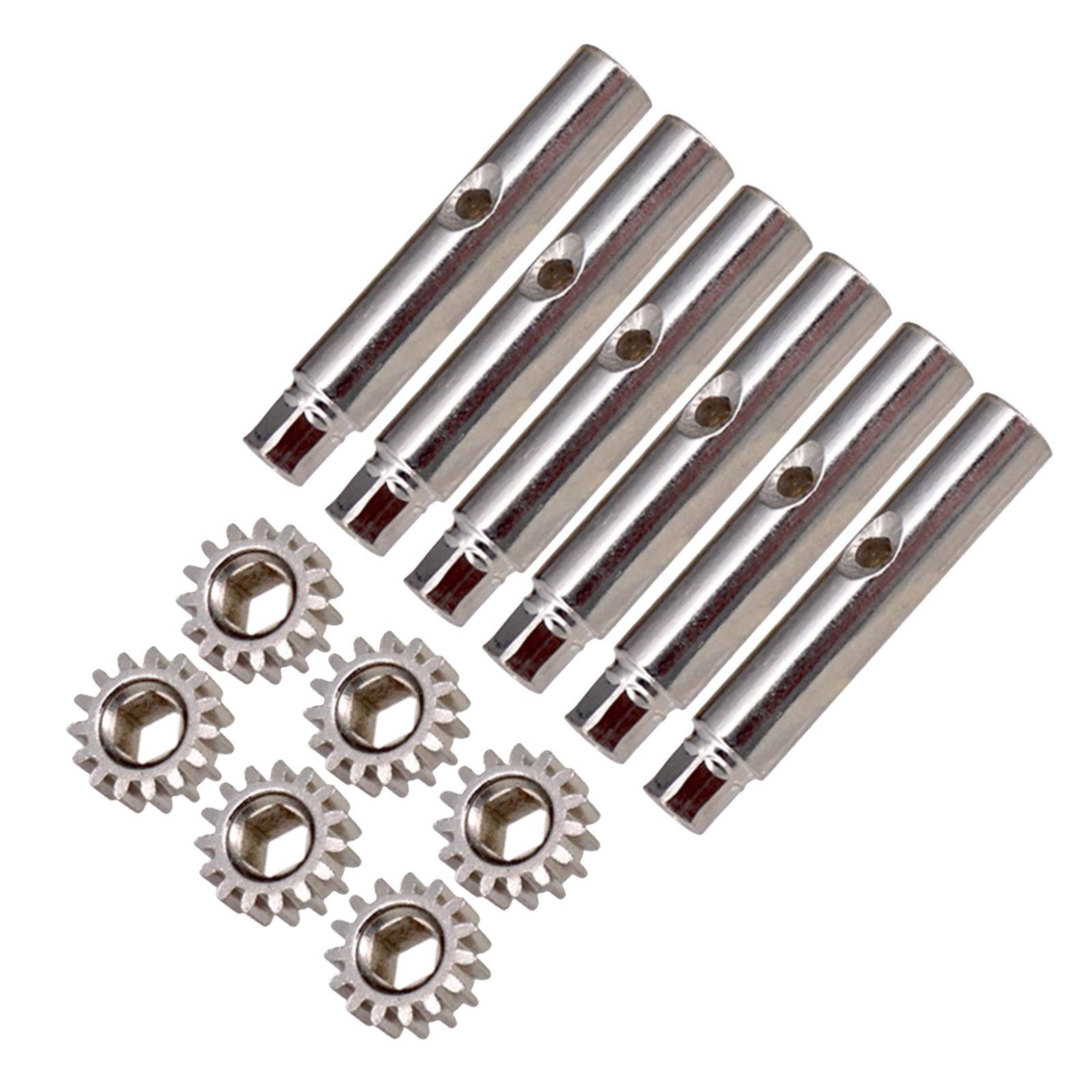 6Pcs Guitar Tuning Pegs Tuners Machine Heads Gear and Pins Parts Style4