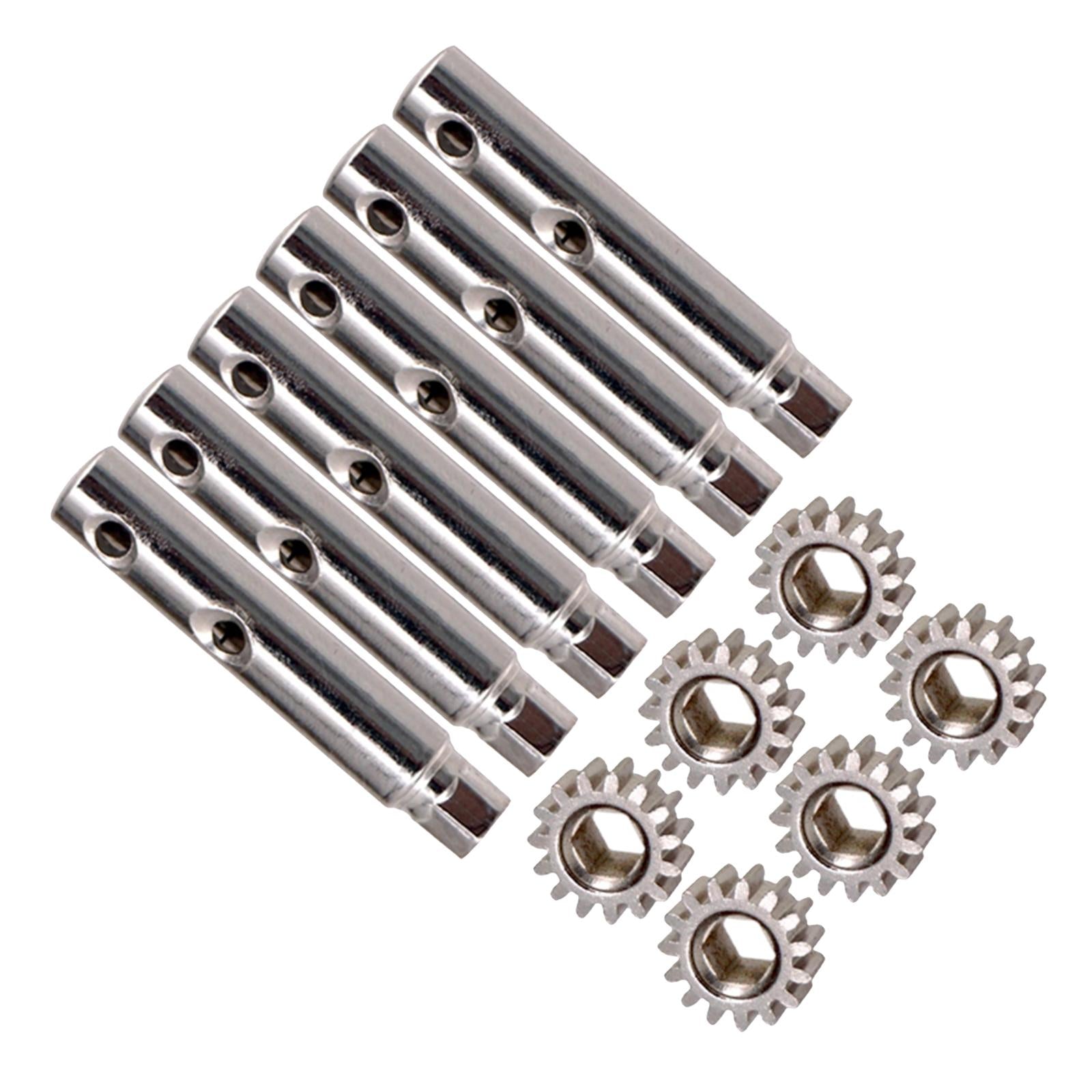 6Pcs Guitar Tuning Pegs Tuners Machine Heads Gear and Pins Parts Style6