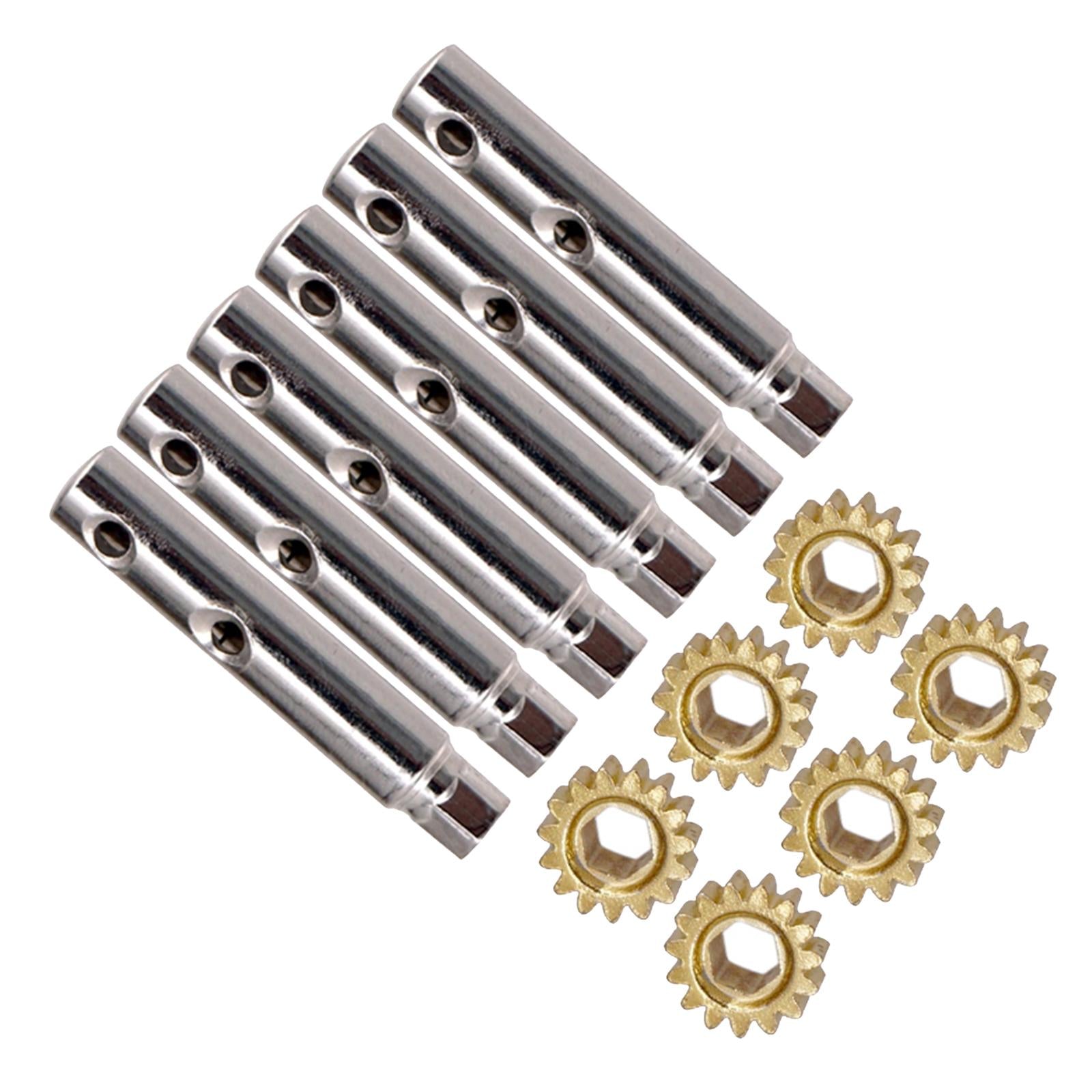 6Pcs Guitar Tuning Pegs Tuners Machine Heads Gear and Pins Parts Style7
