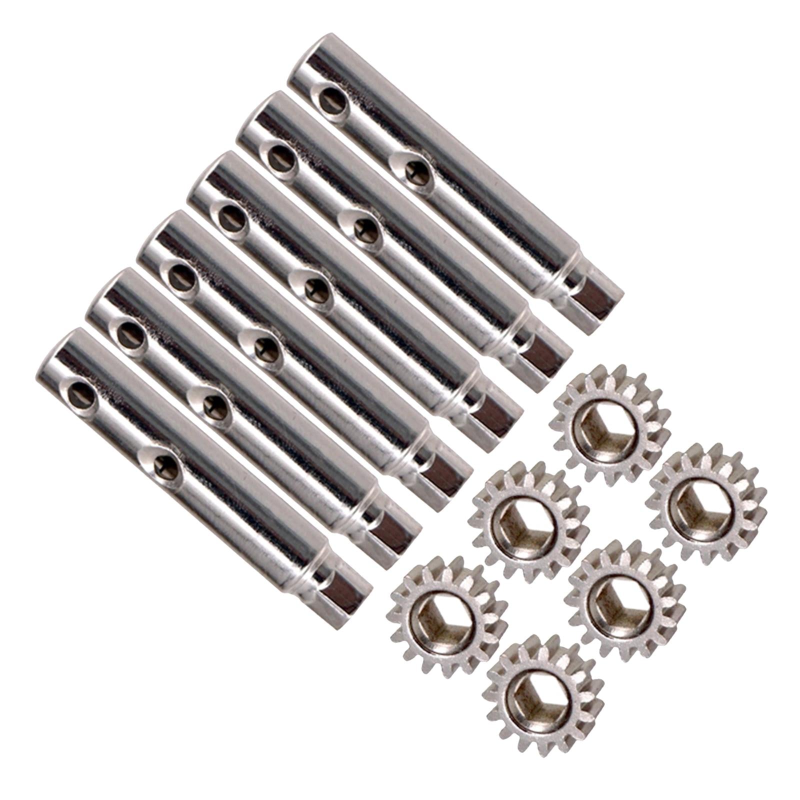 6Pcs Guitar Tuning Pegs Tuners Machine Heads Gear and Pins Parts Style8