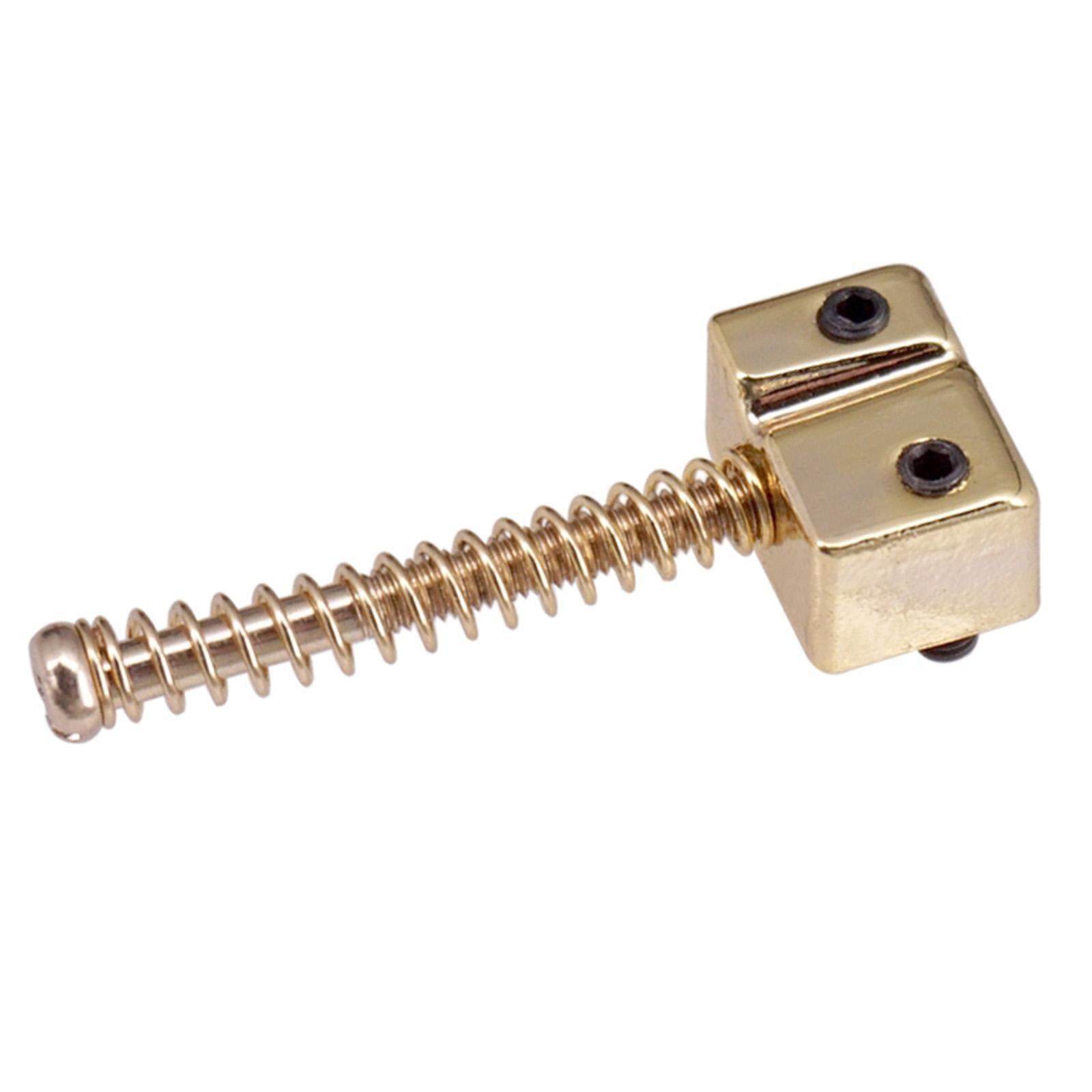 5pcs Zinc Alloy Saddle String Bridge for Bass Instrument Accessories Gold