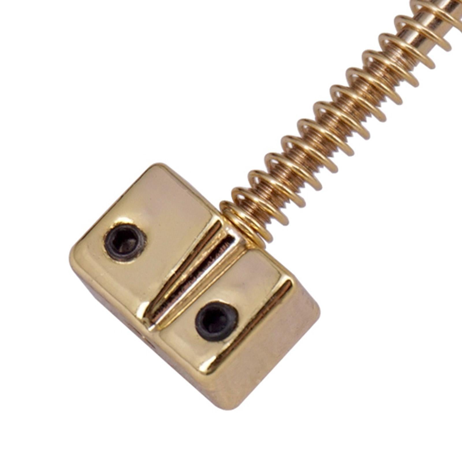 5pcs Zinc Alloy Saddle String Bridge for Bass Instrument Accessories Gold