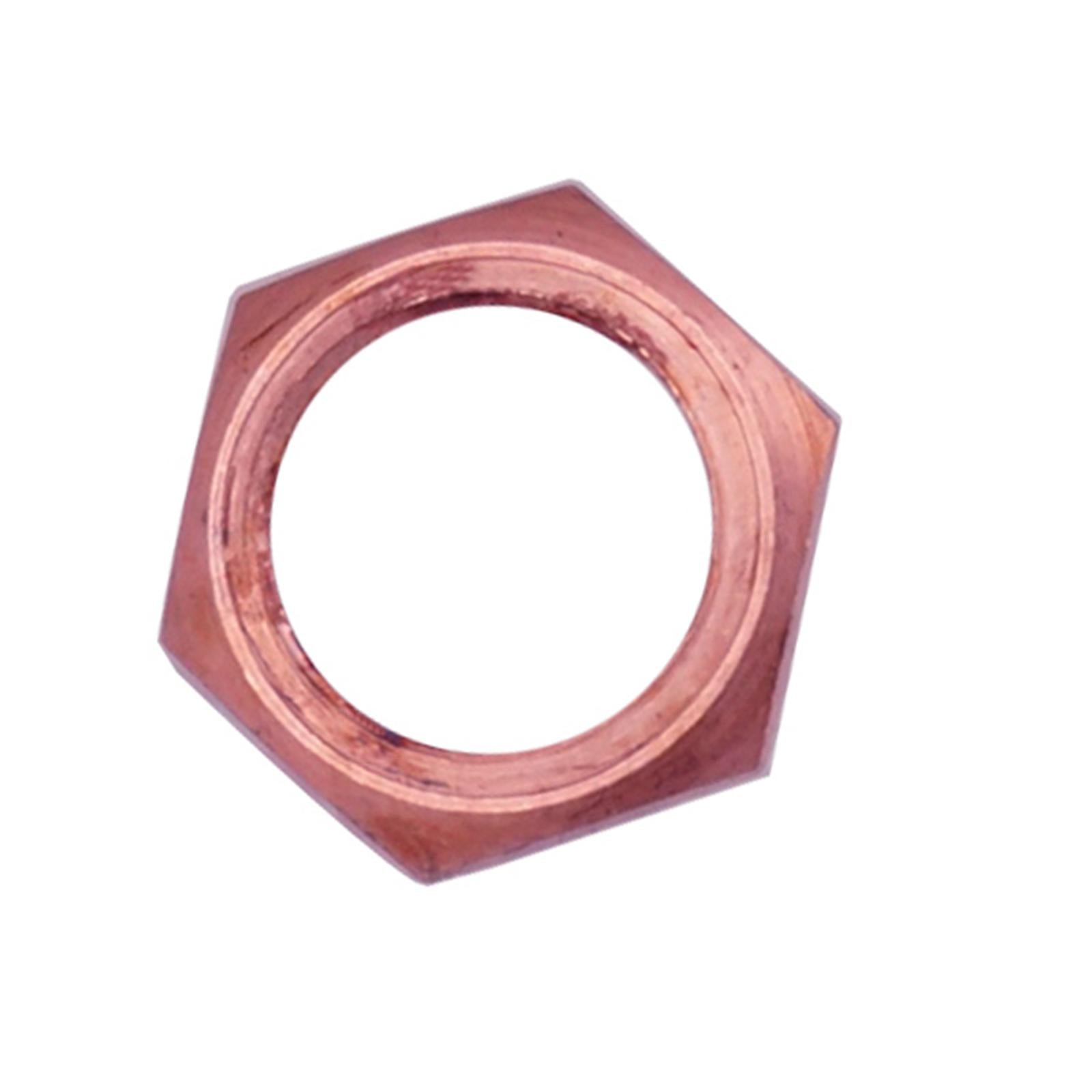 10pcs 3/8 Guitar Jack Output Nuts with Lock Washer Set for Guitar Bass Parts