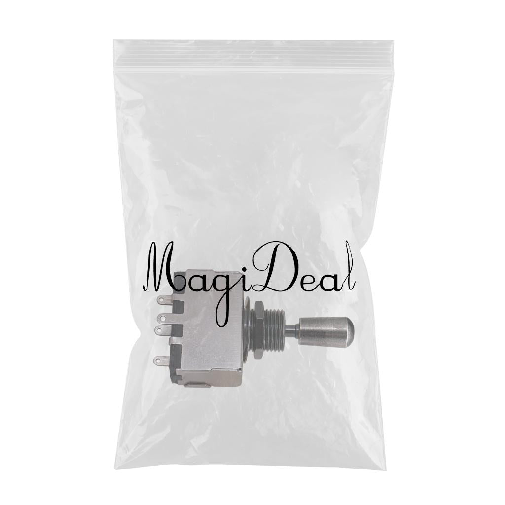 3 Way Pickup Selector Tone Switch Copper Knob Electric Guitar Parts Gray