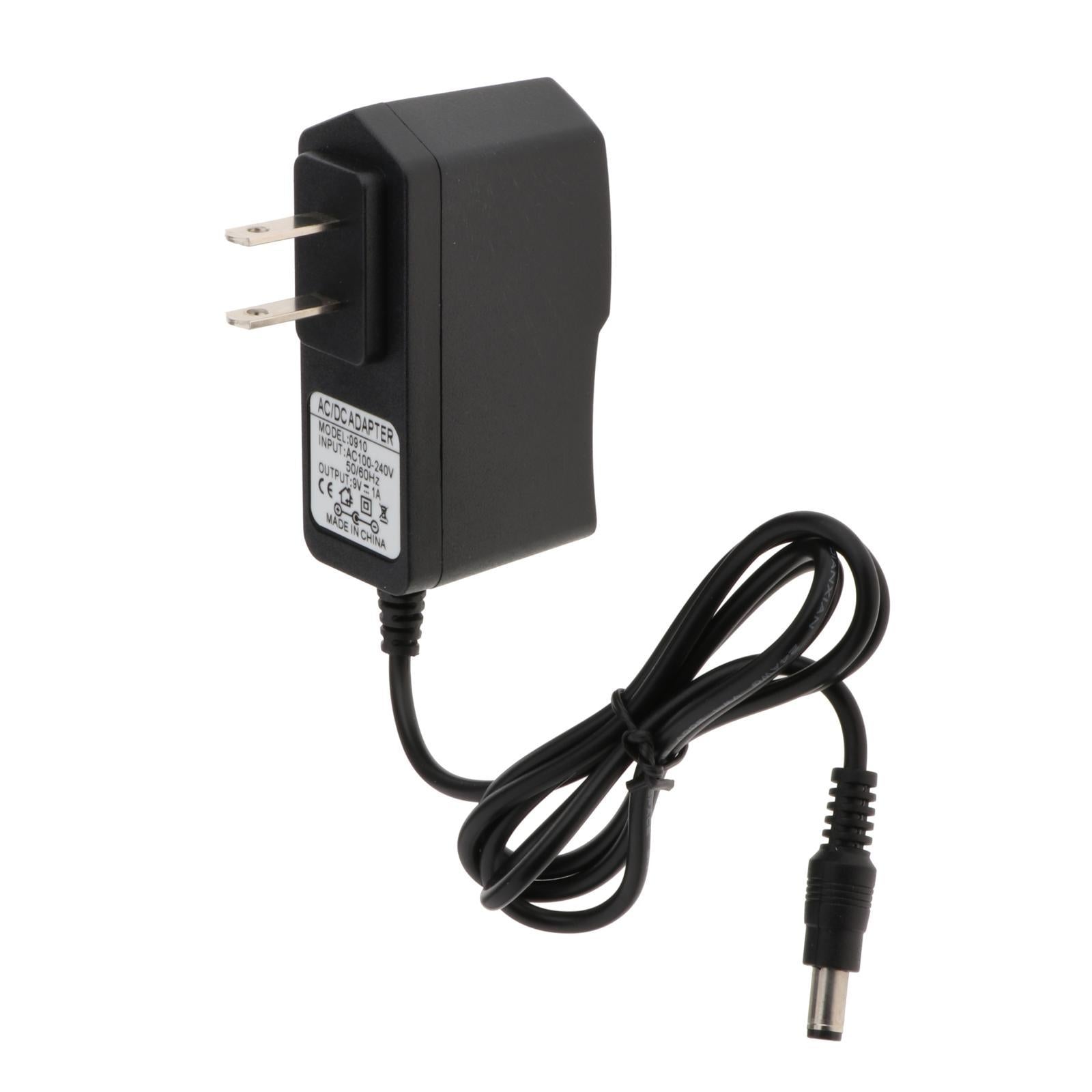 Guitar Effector Power Supply Adapter US Plug With 1 to 5 Way Splitter Cable