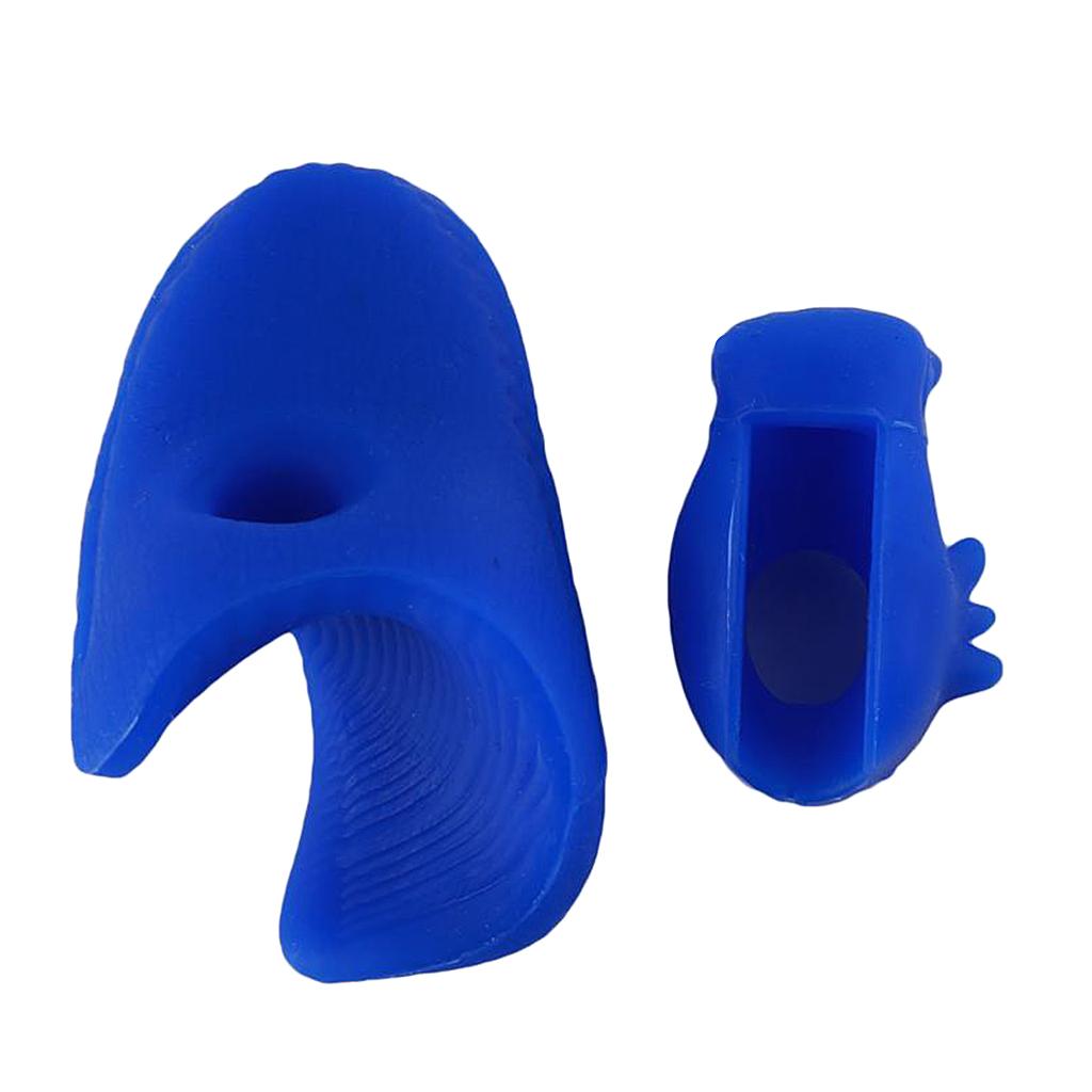 Violin Bow Grip Correcting Hold for 2/4 3/4 Violin Viola Training Blue