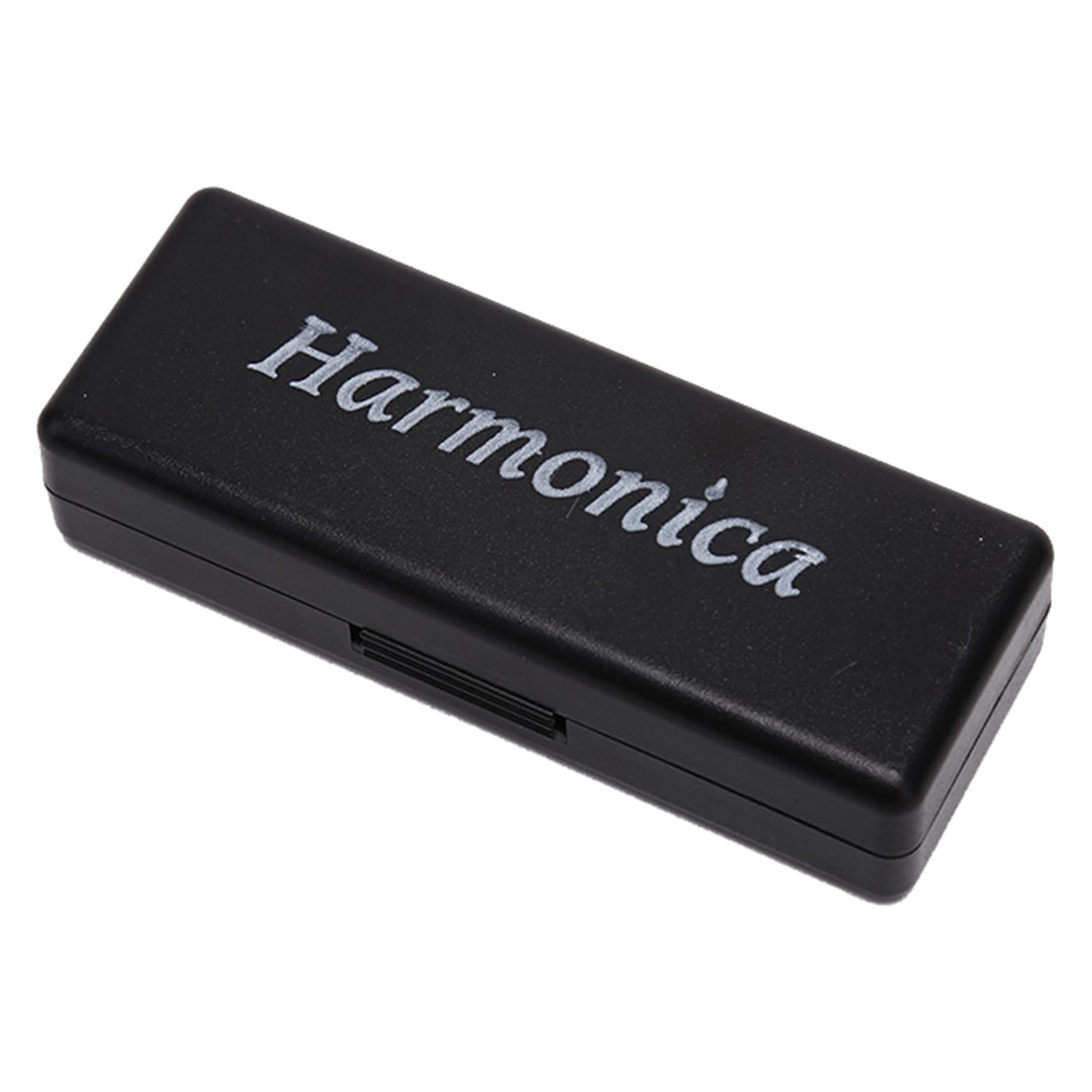 Blues Harmonica Diatonic Harp Mouth Organ 10 Hole Musical Instrument Red