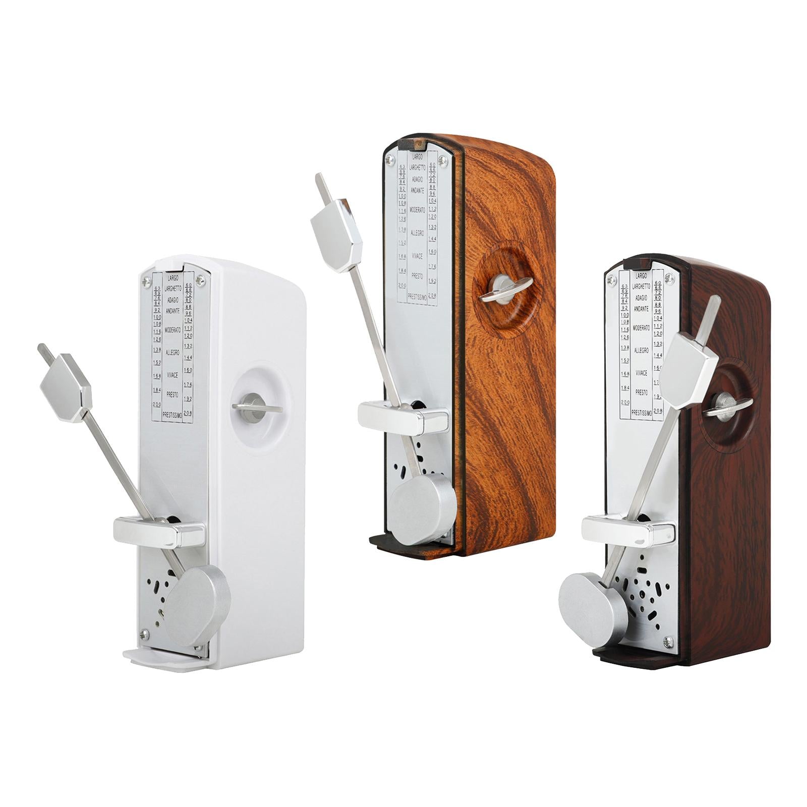 Mini Metronome Professional Metronome for Violin Ukulele Beginners White