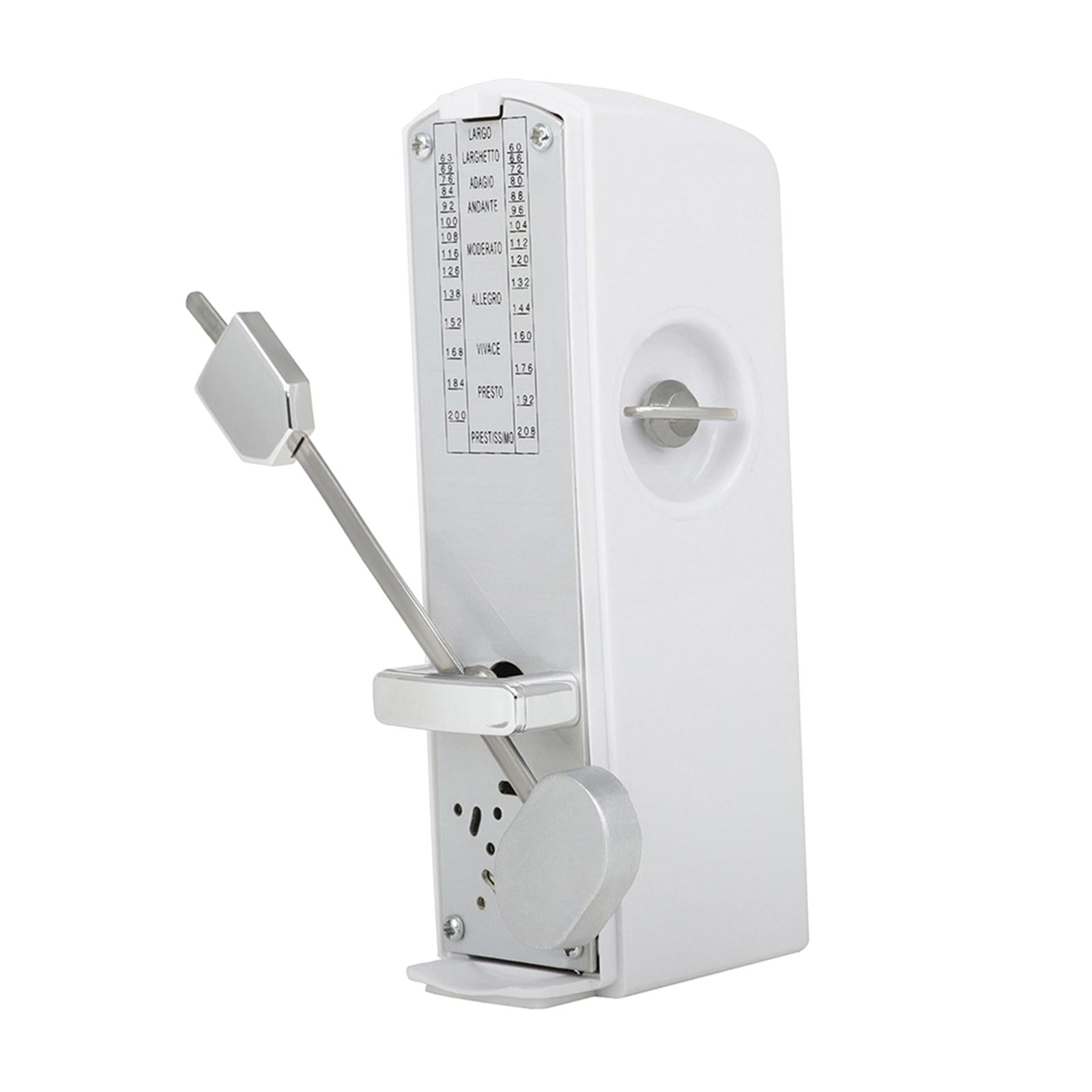 Mini Metronome Professional Metronome for Violin Ukulele Beginners White