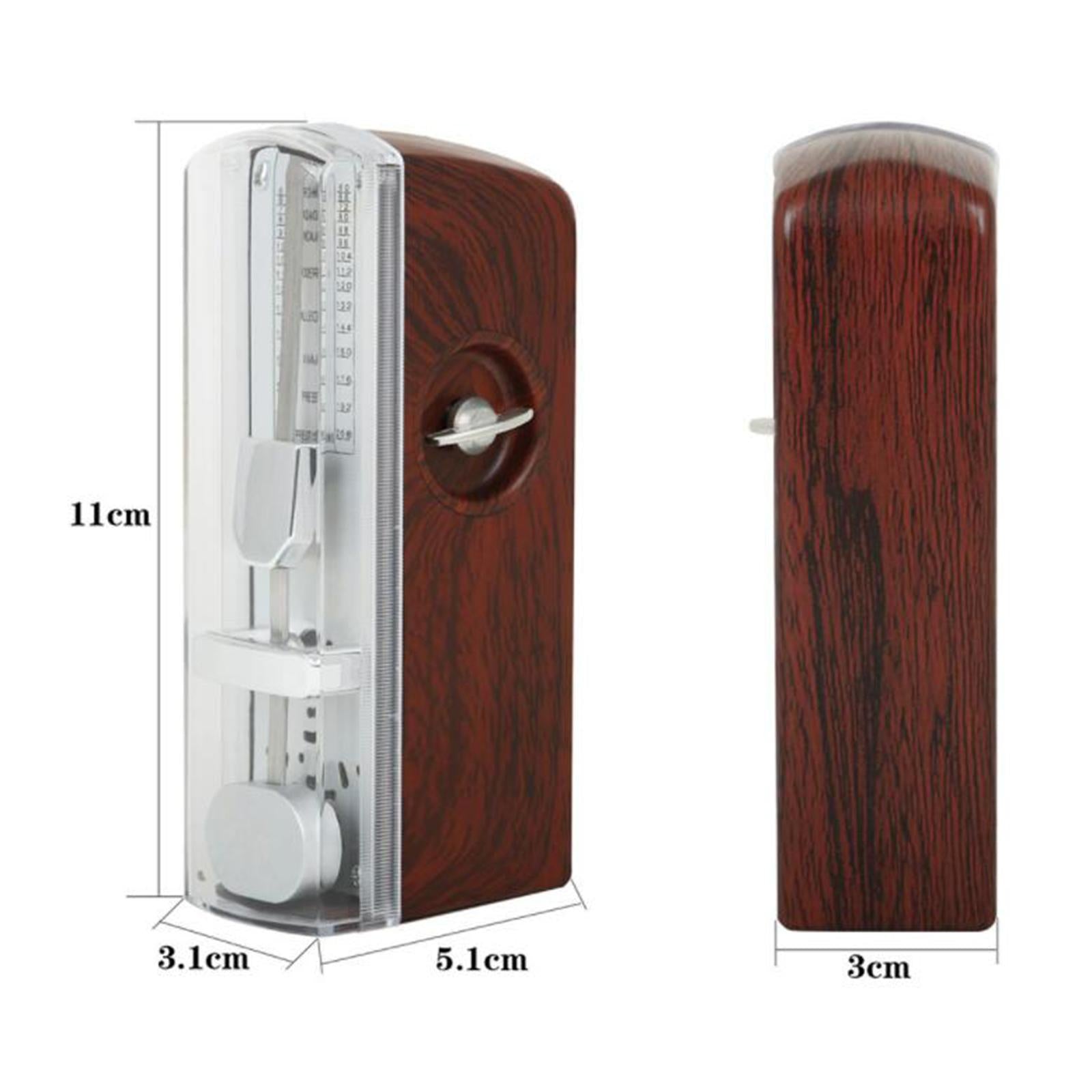 Mini Metronome Professional Metronome for Violin Ukulele Beginners Red