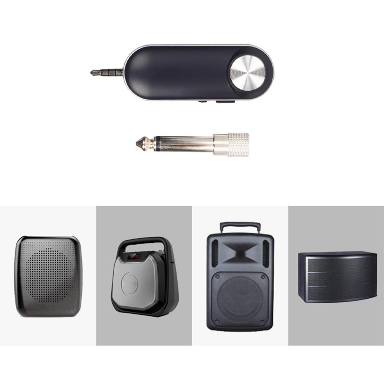 Mini Lavalier Microphone with Receiver for Lecturers Interviewers Gaming