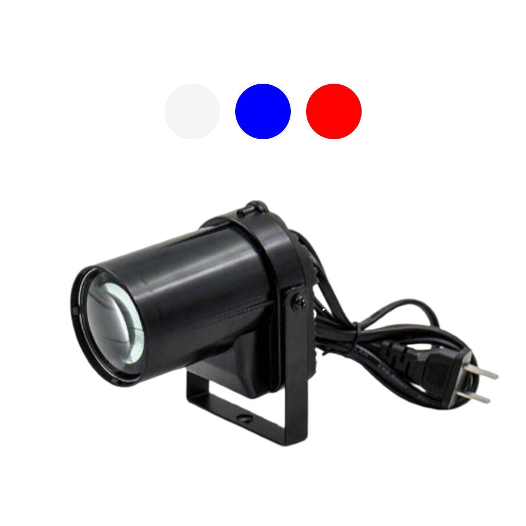Beam Light 90-240V 5W Performance Light Pinspot Light for Ballroom Stage White