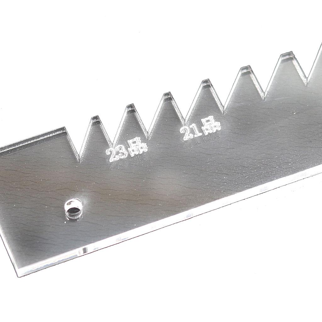 Guitar Fret Ruler Groove Cutting Repair for Classical Guitar Electric Guitar