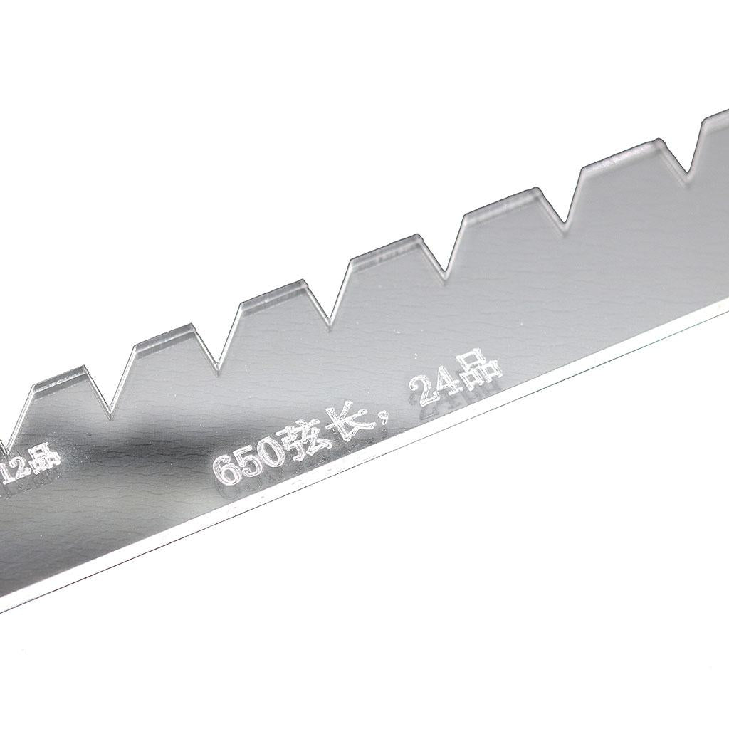 Guitar Fret Ruler Groove Cutting Repair for Classical Guitar Electric Guitar