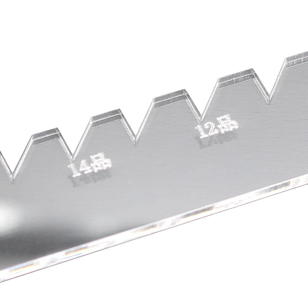 Guitar Fret Ruler Groove Cutting Repair for Classical Guitar Electric Guitar