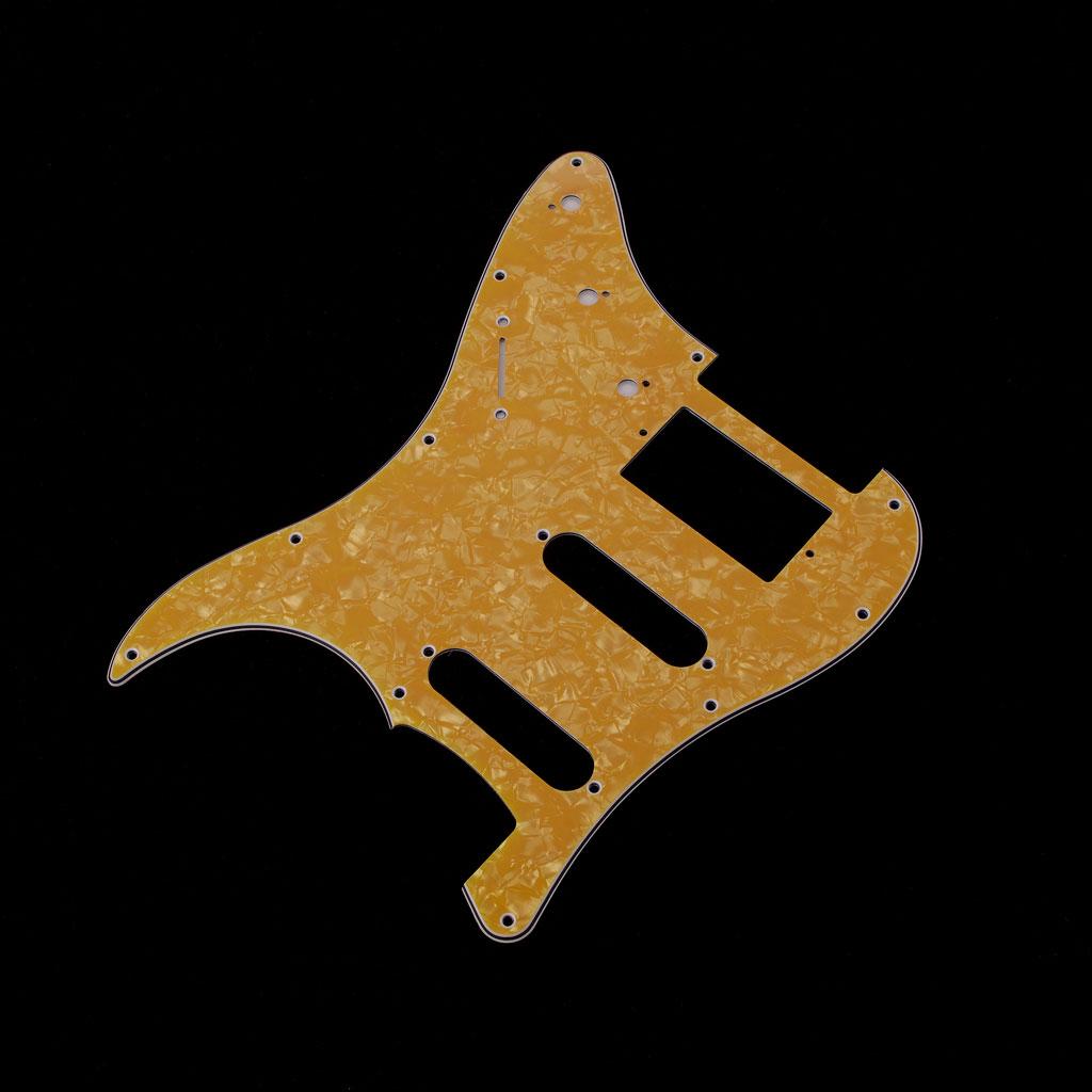 3Ply Guitar Pickguard Prewired with 12 Screws for ST Accessories Instrument