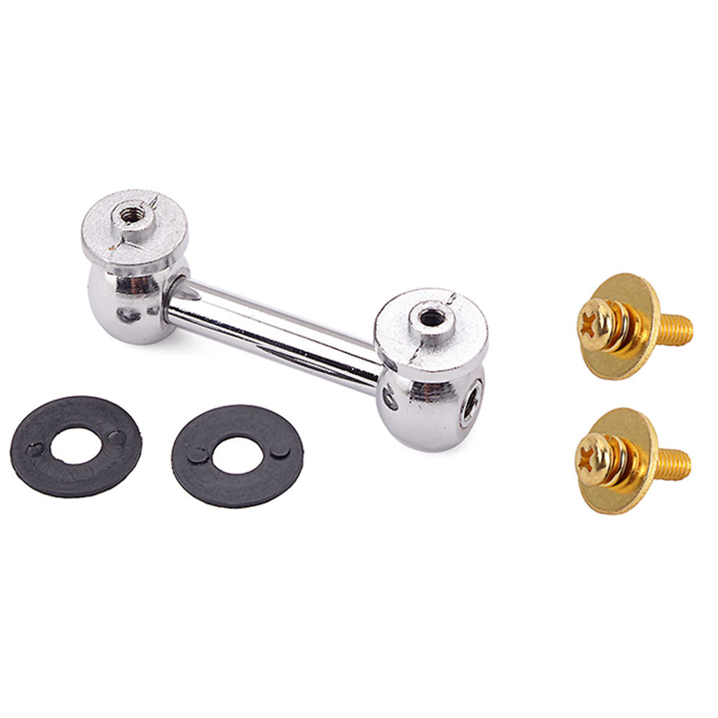 Two Side Snare Drum Lugs with Mounting Screws for Snare Drum Parts Chrome