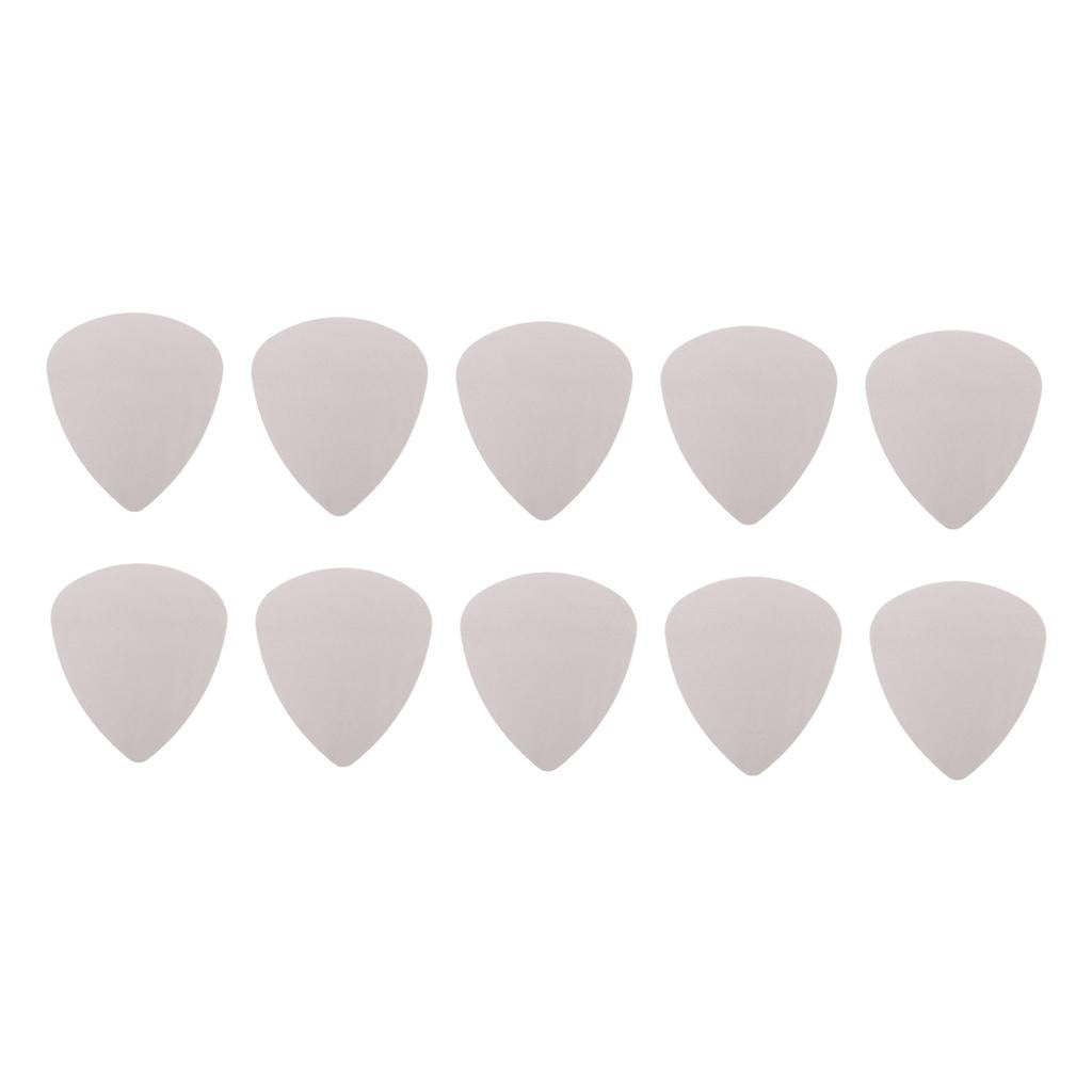 10 Pieces 0.3mm Guitar Picks Bulk for Bright Vibrant Sounds Long Lasting