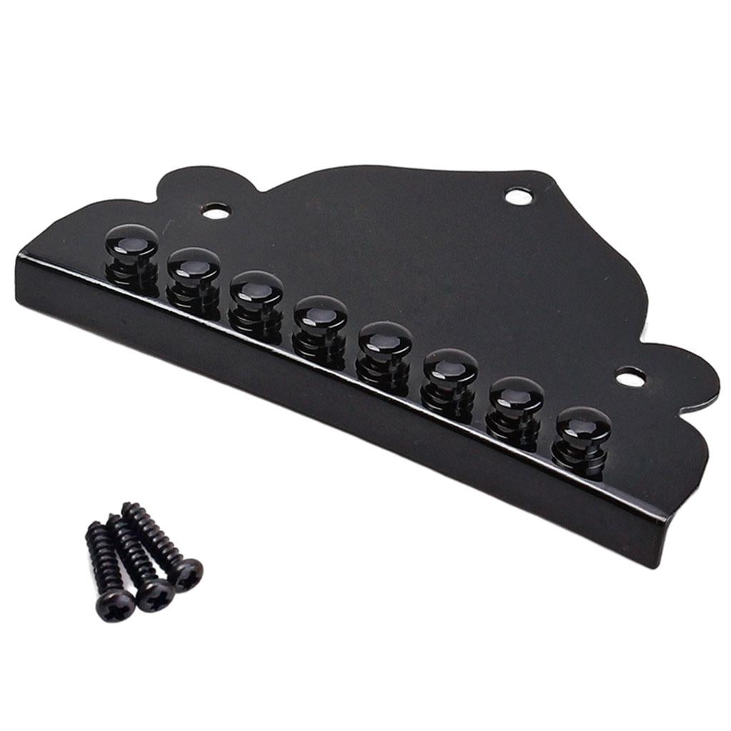 Mandolin Tailpiece with Screws Accessories for 8 String Mandolin Guitar