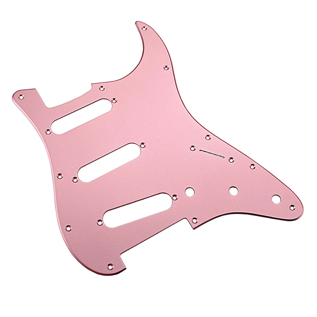 Aluminum Alloy SSS Guitar Pickguard Pickups for ST Guitar Gifts