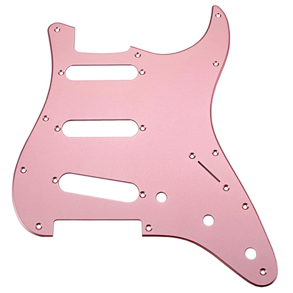 Aluminum Alloy SSS Guitar Pickguard Pickups for ST Guitar Gifts