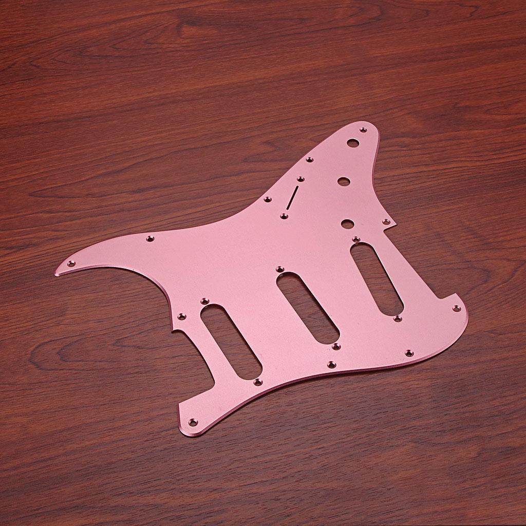 Aluminum Alloy SSS Guitar Pickguard Pickups for ST Guitar Gifts