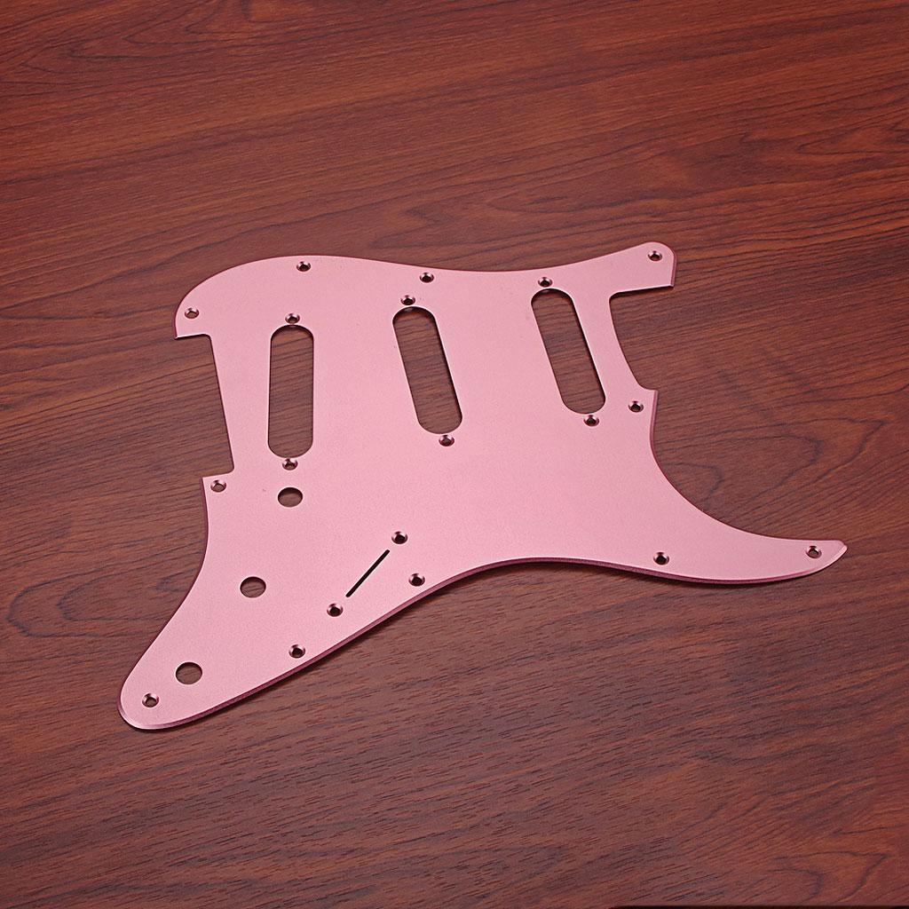 Aluminum Alloy SSS Guitar Pickguard Pickups for ST Guitar Gifts