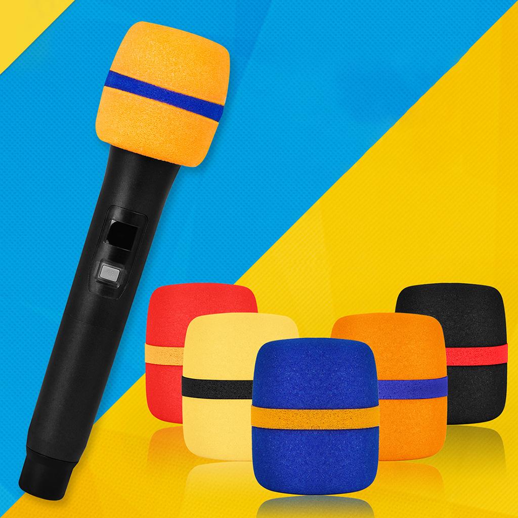 Handheld Microphone Windscreen Sponge Cover Thick for Stage Performance DJ
