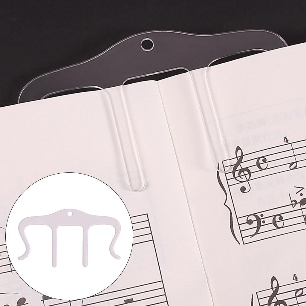 Music Book Clip Cookbook Clip Sheet Music Holders for Reading Practice Gifts