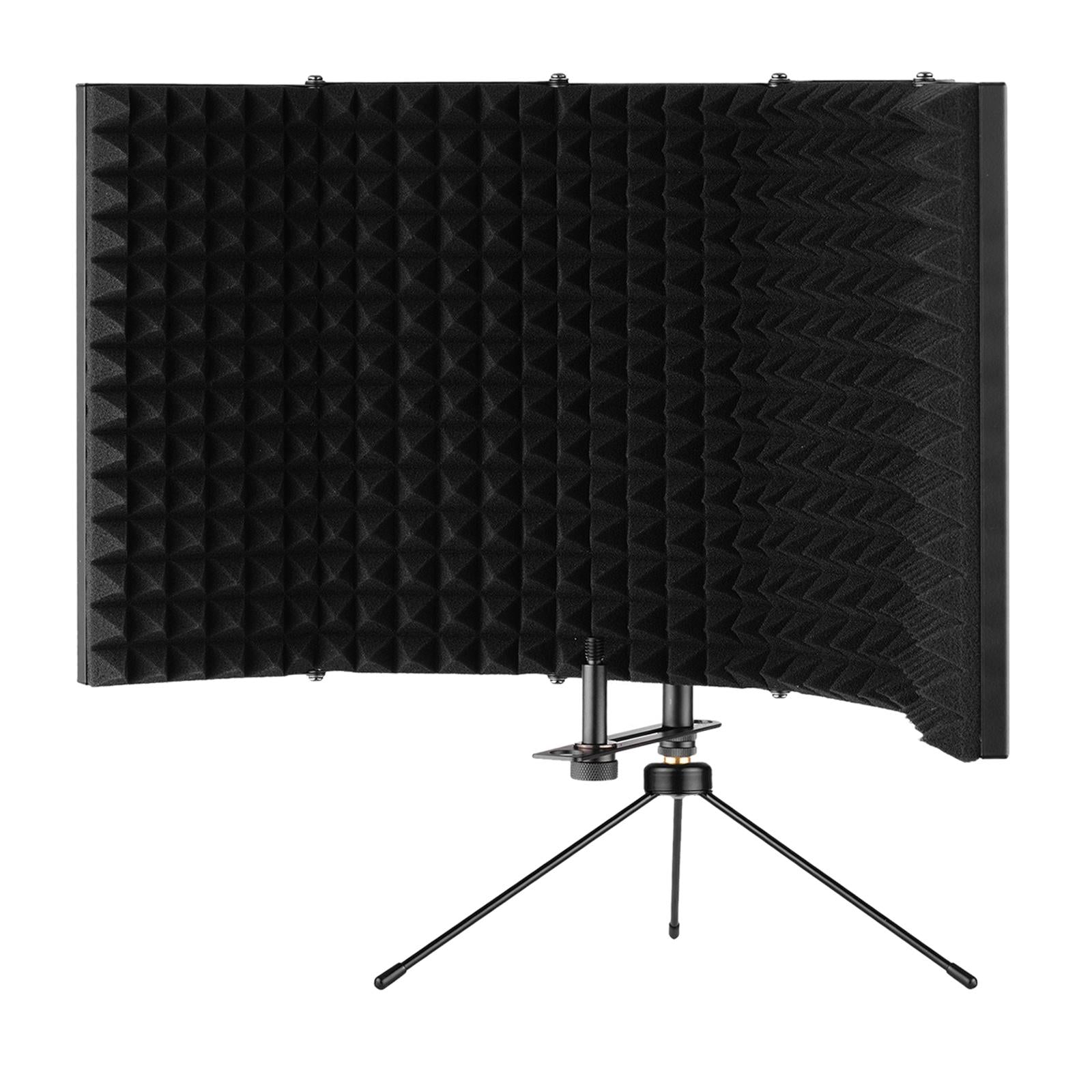Microphone Isolation Screen Mic Sound Absorbing Foam Filter for Broadcasting