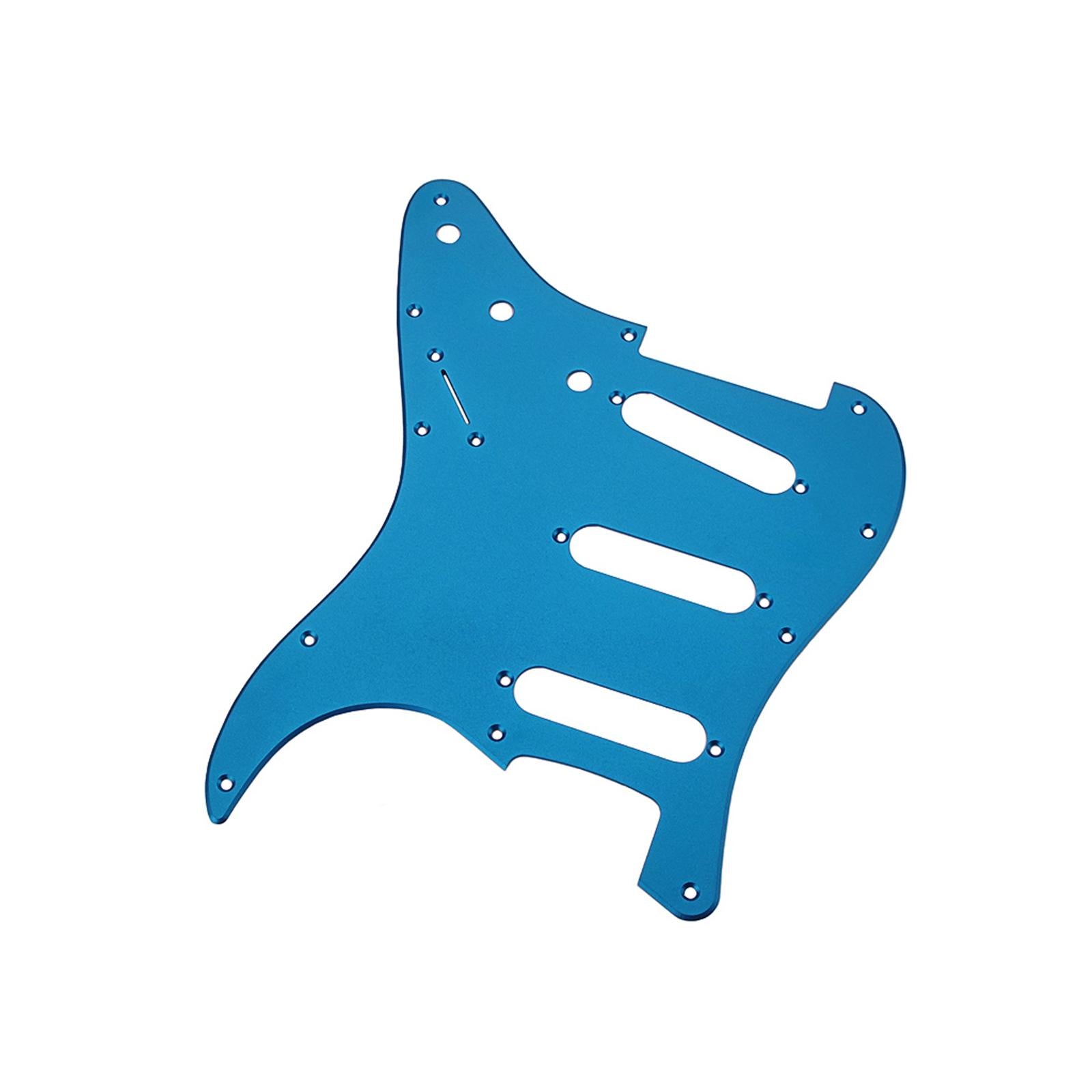 Aluminum Alloy SSS Guitar Pickguard Pickups Parts for ST Guitar