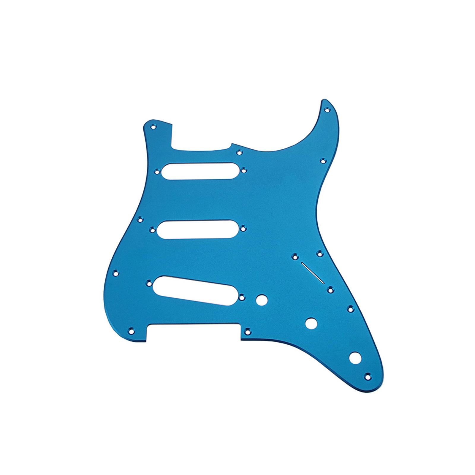 Aluminum Alloy SSS Guitar Pickguard Pickups Parts for ST Guitar