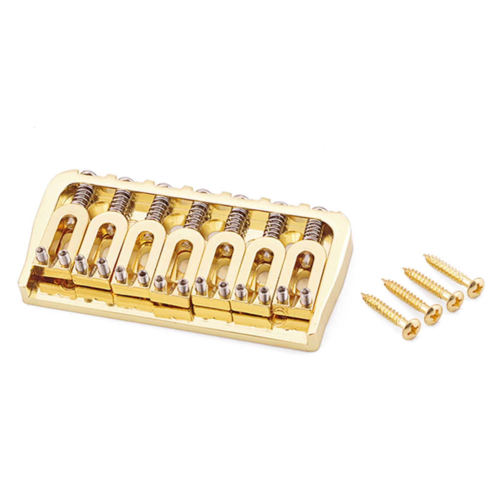 Precision 7 String Saddle Bridge ST Style for Musical Instruments Parts