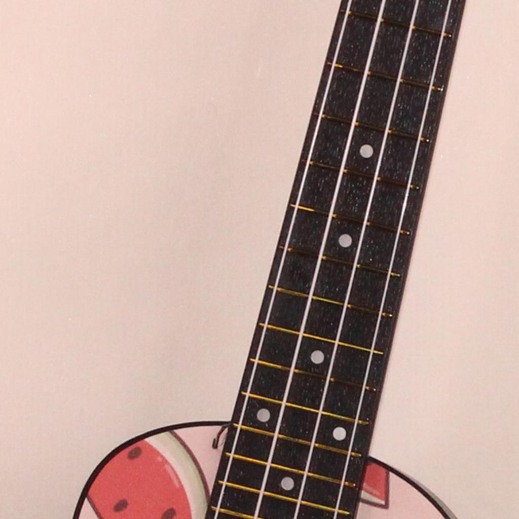 21inch 4Strings Ukulele Small Guitar for Kids Beginners Love Watermelon